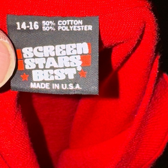 Vintage Screen Stars Best Graphic Tee: “White Buffalo” Camo shirt: SZ 14-16 - Picture 5 of 5